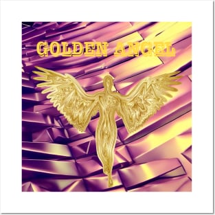 Golden Angel Posters and Art